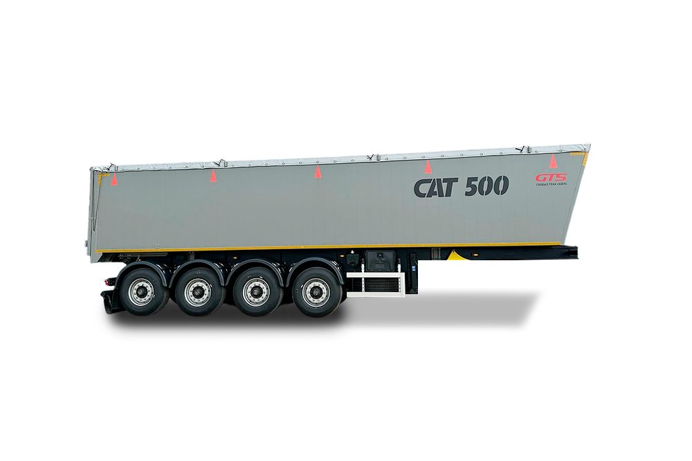 Алюминиевый полуприцеп зерновоз CAT500 49 334 | GoodTruck