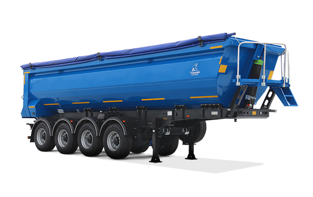 Полуприцеп с задней разгрузкой SL4-34 | GoodTruck