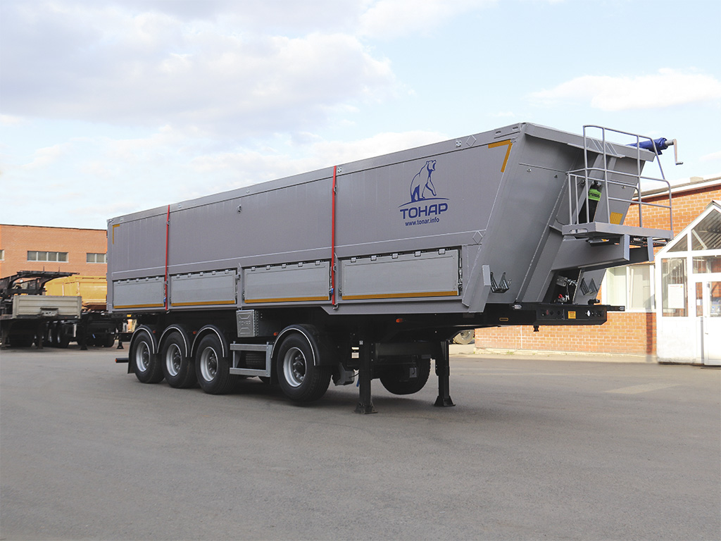 Полуприцеп зерновоз Тонар-9599 (c бок.люками) | GoodTruck