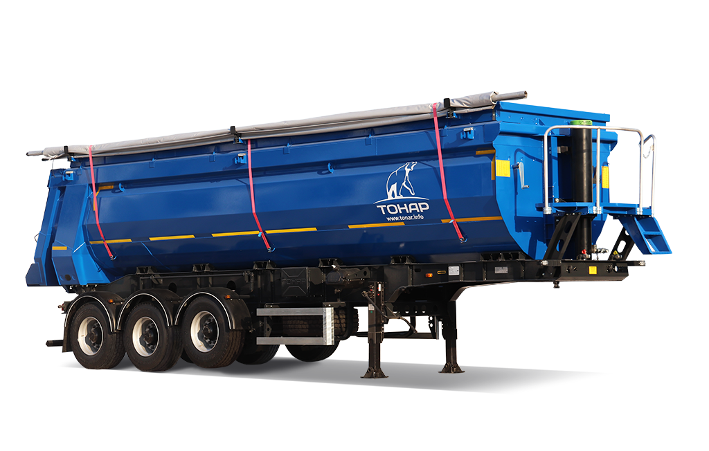 Самосвальный полуприцеп-зерновоз с надставными бортами Тонар-95892 | GoodTruck