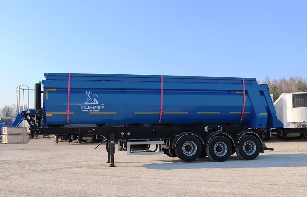 Самосвальный полуприцеп-зерновоз с надставными бортами Тонар-95892 | GoodTruck