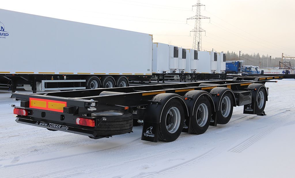 Полуприцеп-контейнеровоз Тонар К4-40 (вынесенная ось) ДОПОГ | GoodTruck