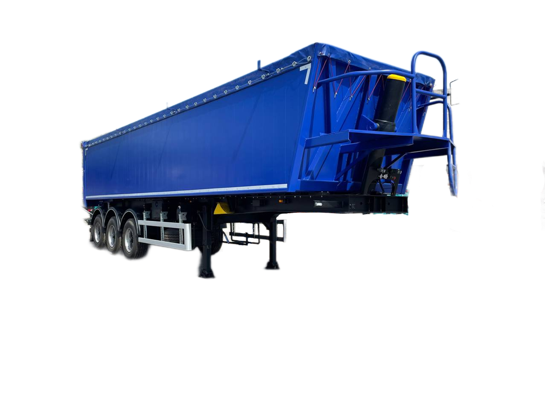 Алюминиевый полуприцеп зерновоз CAT500 43 334 | GoodTruck