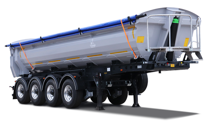 Полуприцеп с задней разгрузкой SL4-23/30A | GoodTruck