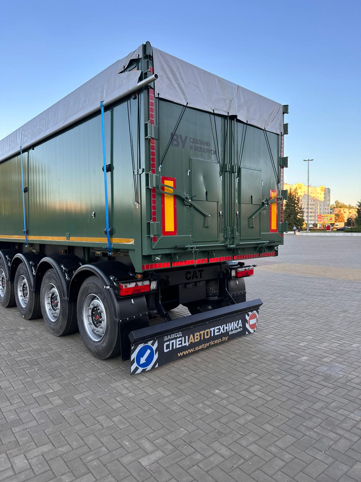 Алюминиевый полуприцеп зерновоз CAT500 45 433 | GoodTruck