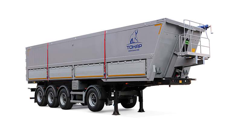Полуприцеп зерновоз Тонар-9599 (c бок.люками) | GoodTruck