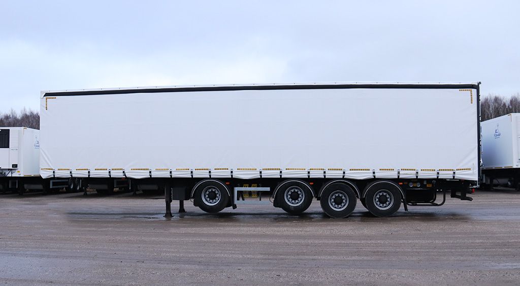 Тентованный полуприцеп Тонар T4-13V/VK (с разнесёнными осями) | GoodTruck