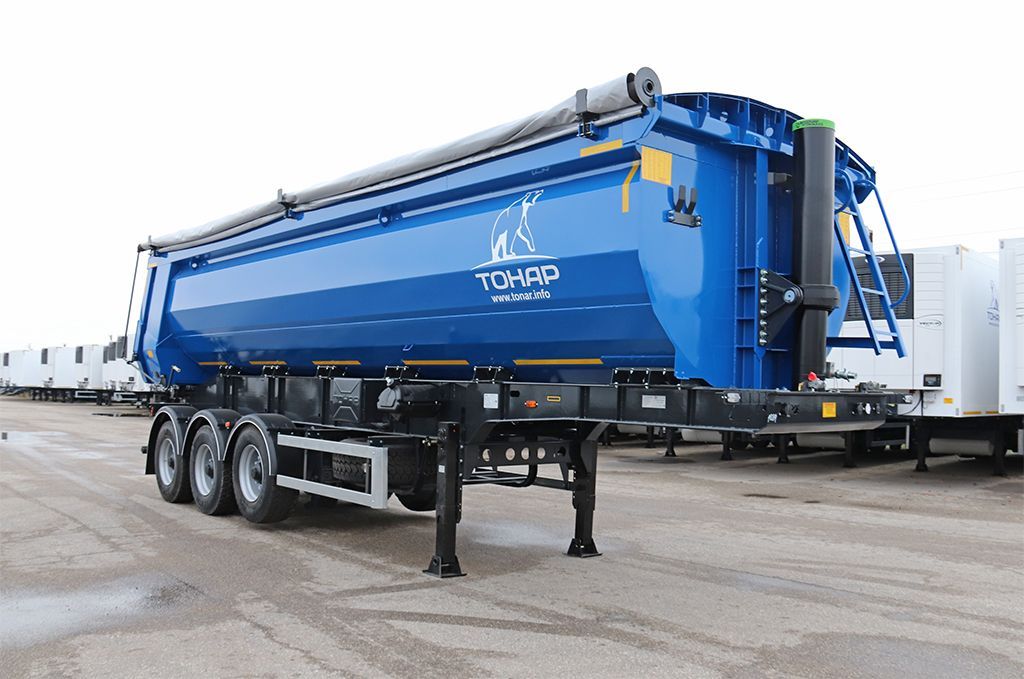 Полуприцеп с задней разгрузкой SH3-33 (33 куб.м) | GoodTruck